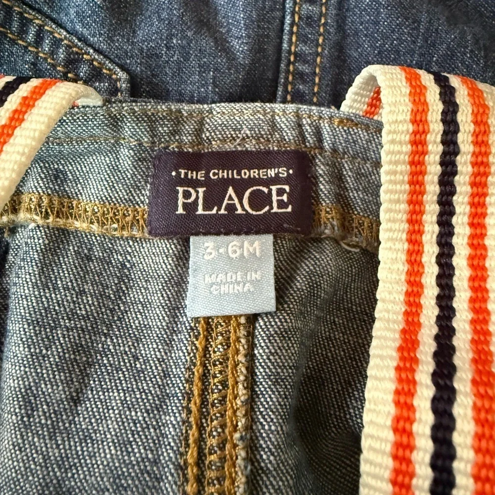 NWT Children’s Place Football Shortalls